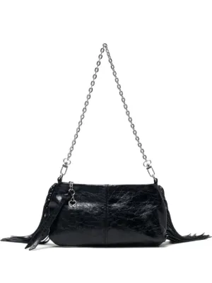 DSQUARED2 Gothic Belt Leather Clutch Bag | Black | FARFETCH