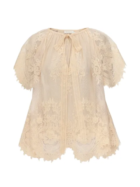 ZIMMERMANN Luna lace blouse