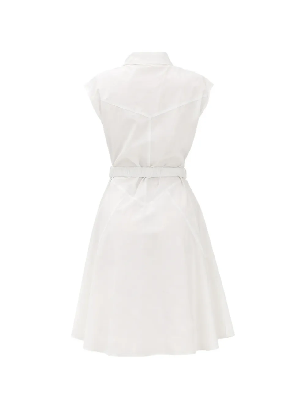 PINKO Mouwloze mini-jurk Wit