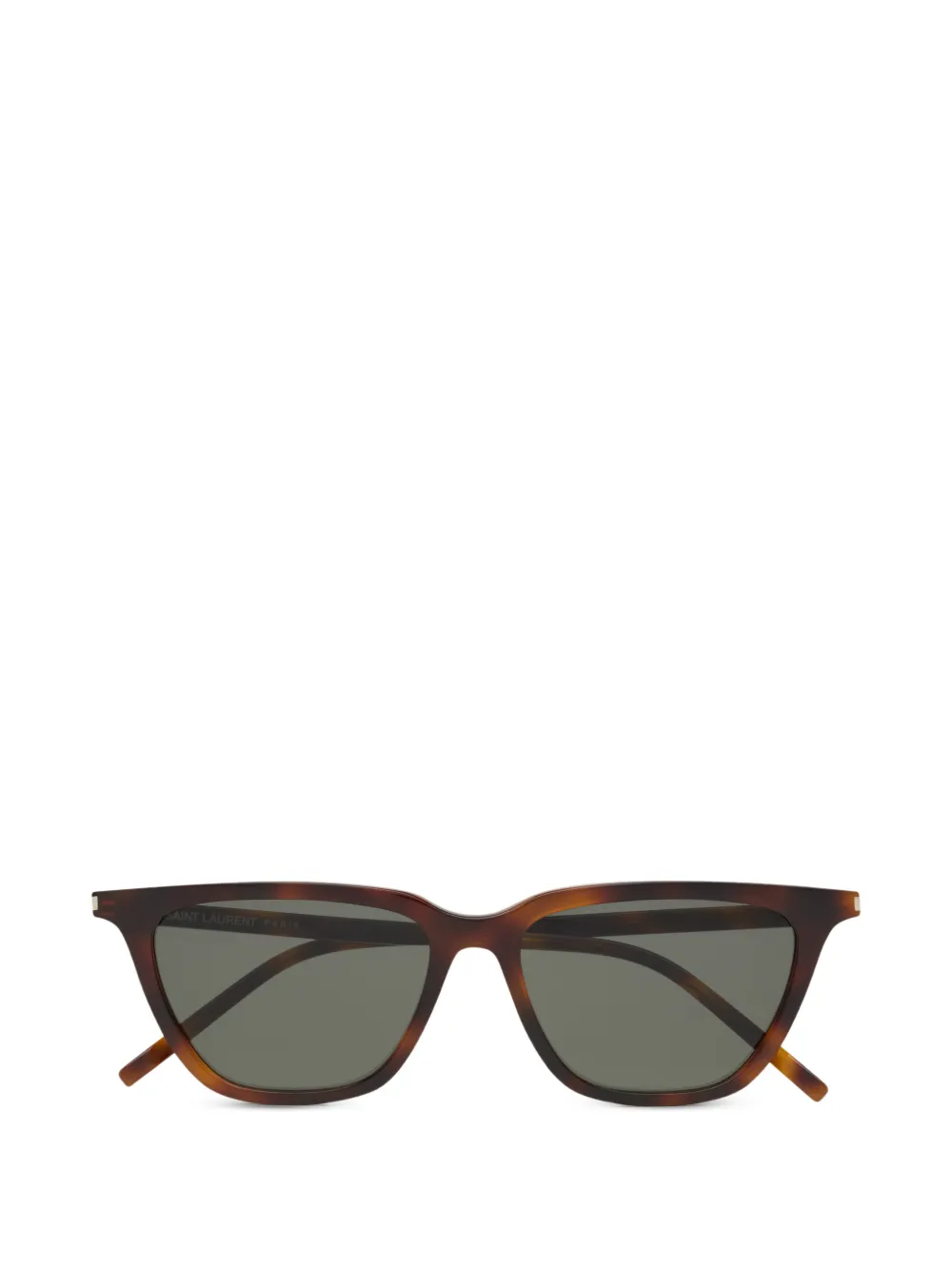 Saint Laurent Eyewear Sulpine geometric-frame sunglasses - Marrone