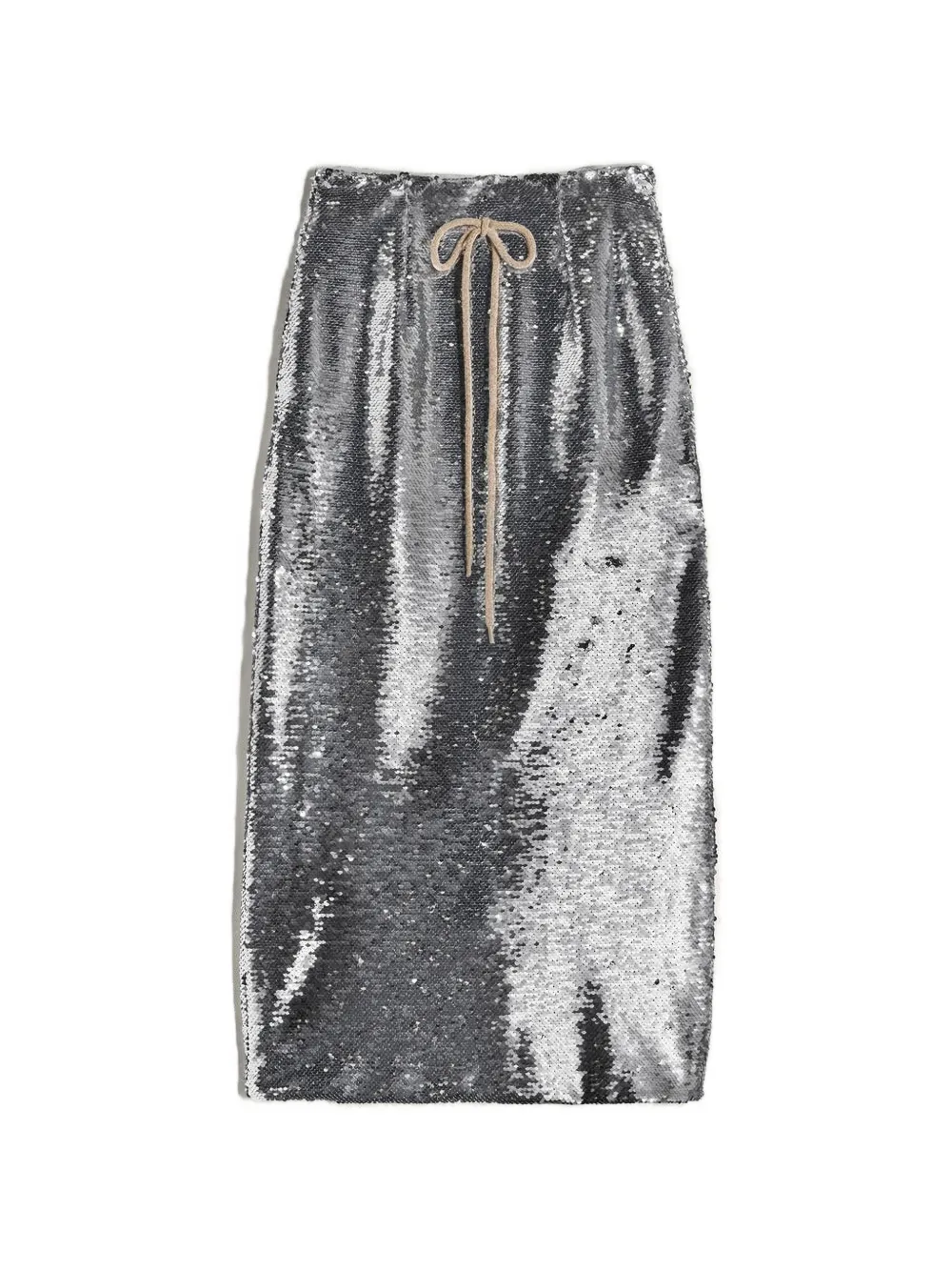 Simone Rocha Gonna con paillettes - Argento