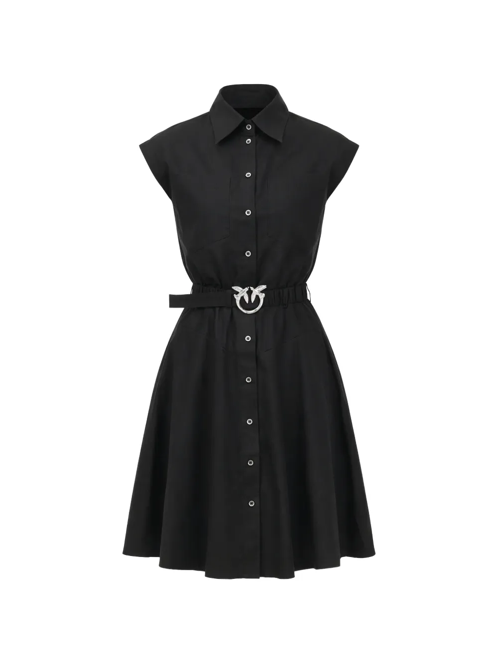 PINKO buttoned-up dress - Nero