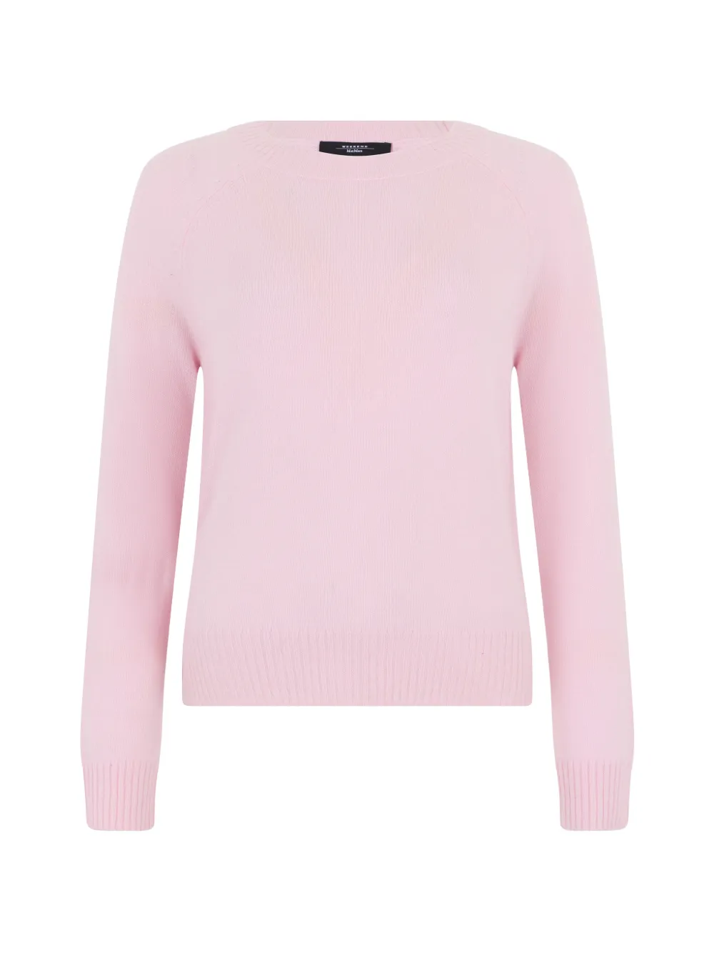 Weekend Max Mara long-sleeve crewneck sweater - Rosa