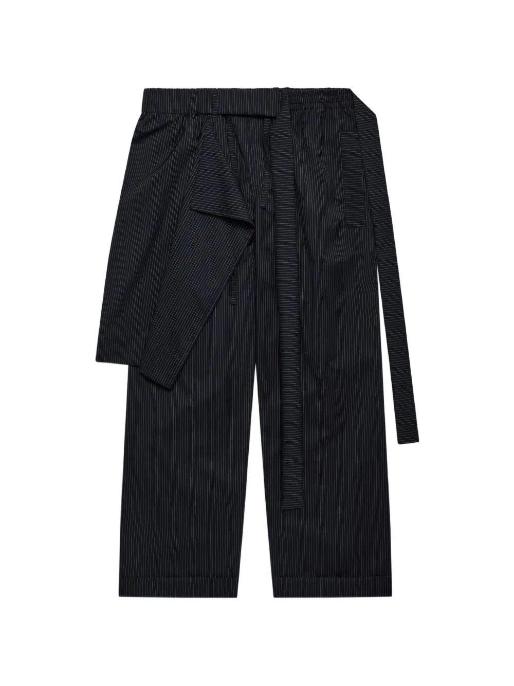 Craig Green Pantaloni Uniform gessati - Blu