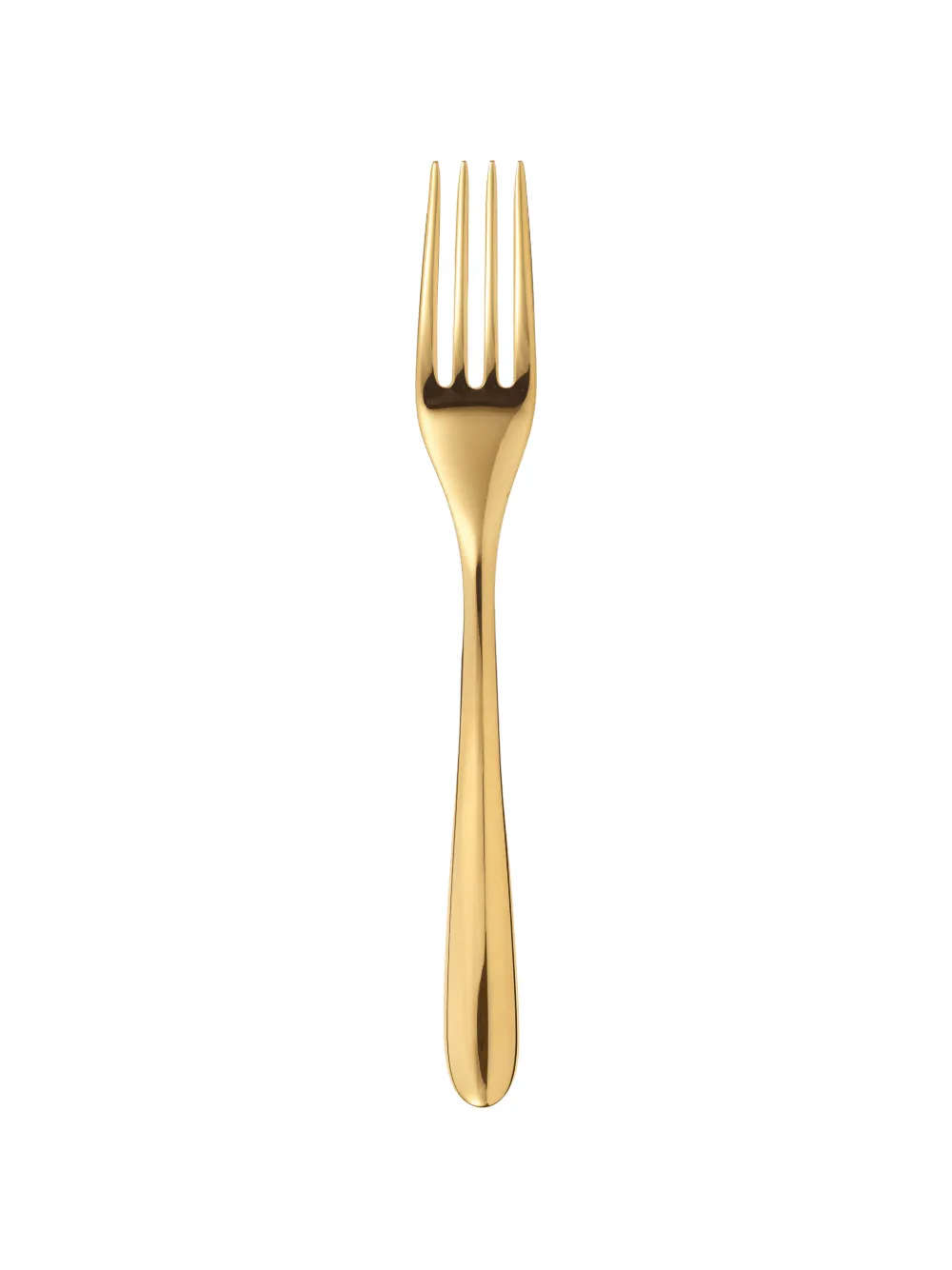 Christofle L'âme De  Fork (20cm X 2.4cm) In Gold