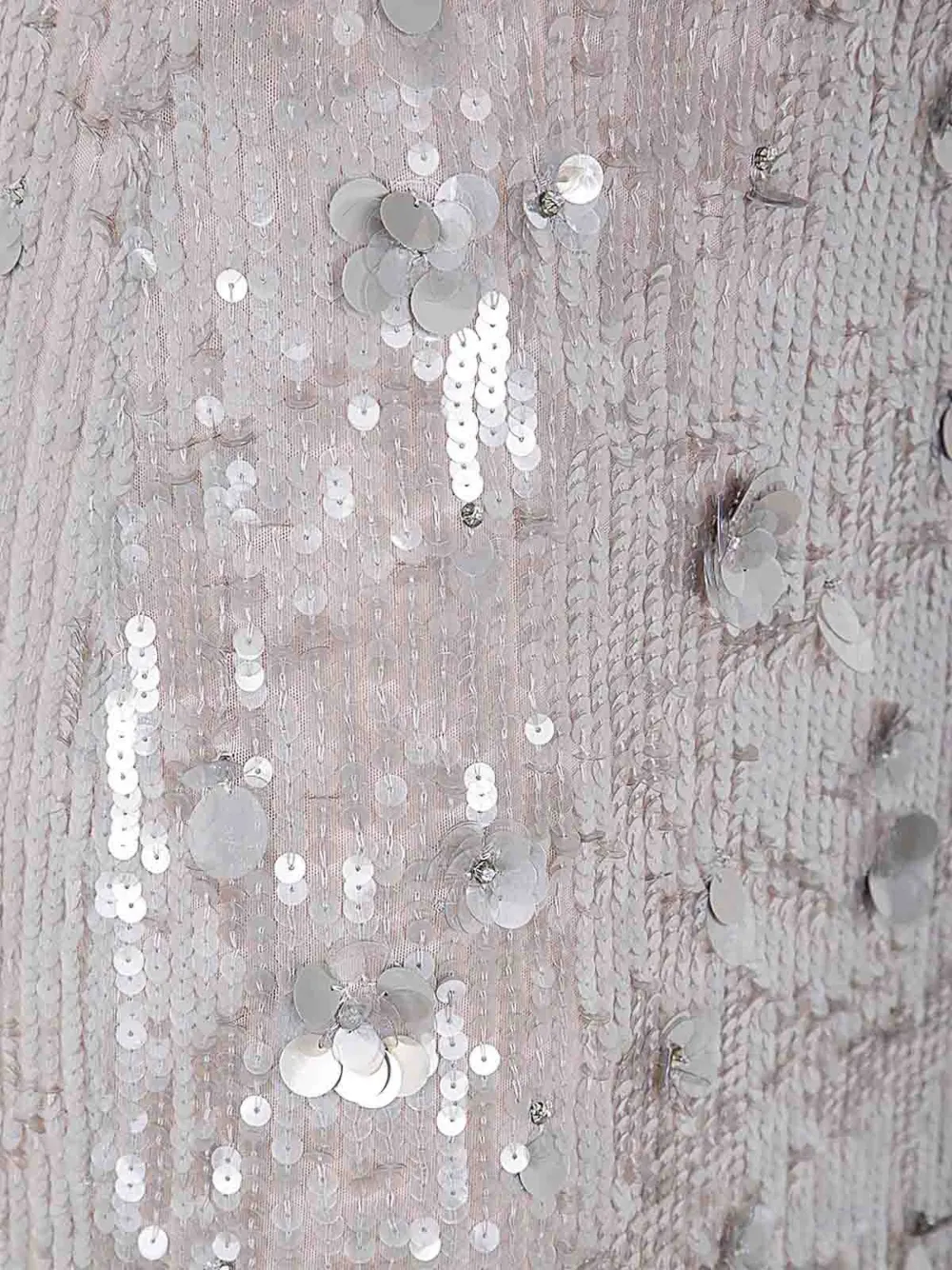  Parah Glow Sequin-embellished Midi Skirt - Grey 