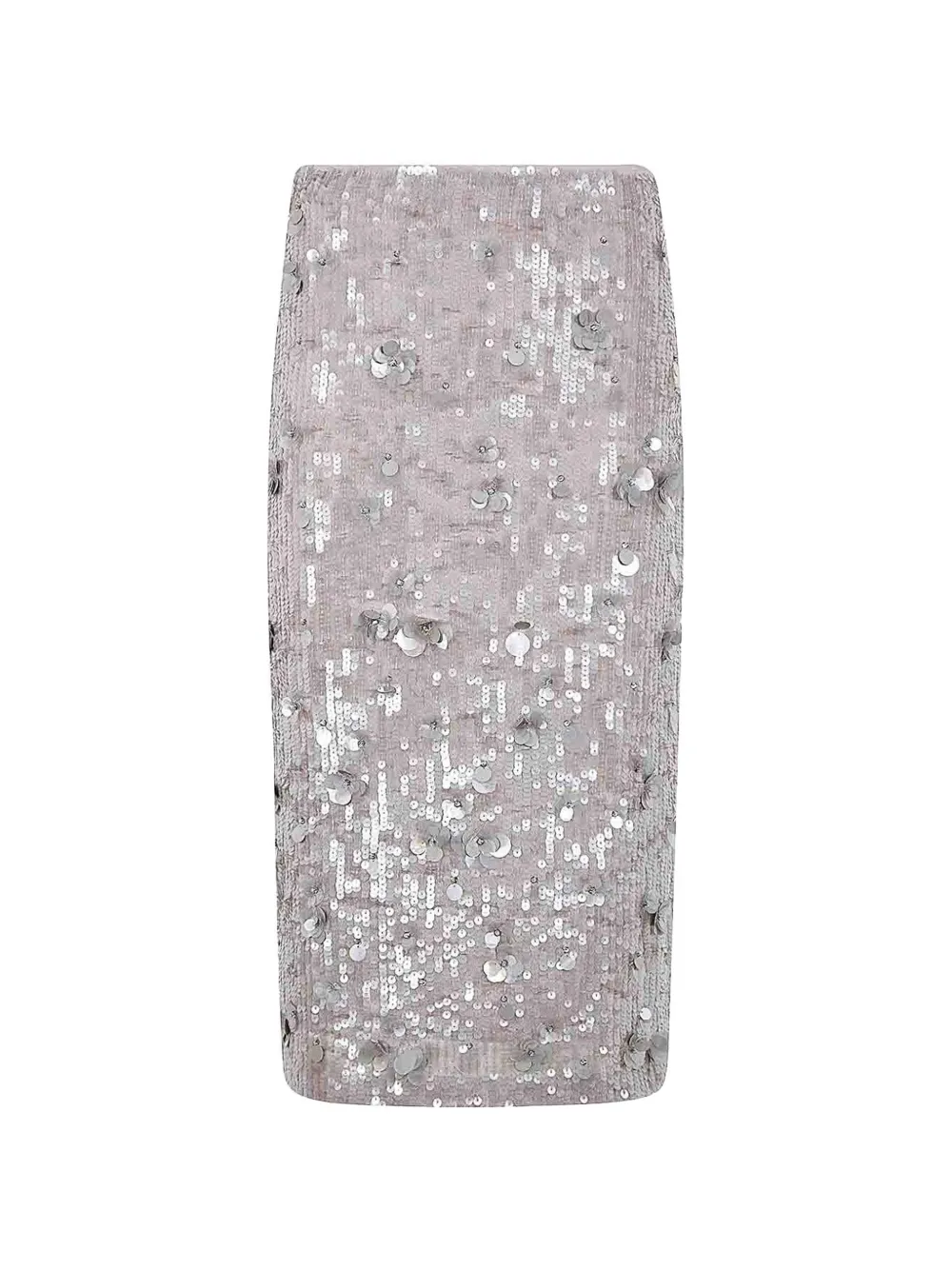 Parah Glow sequin-embellished midi skirt - Grigio