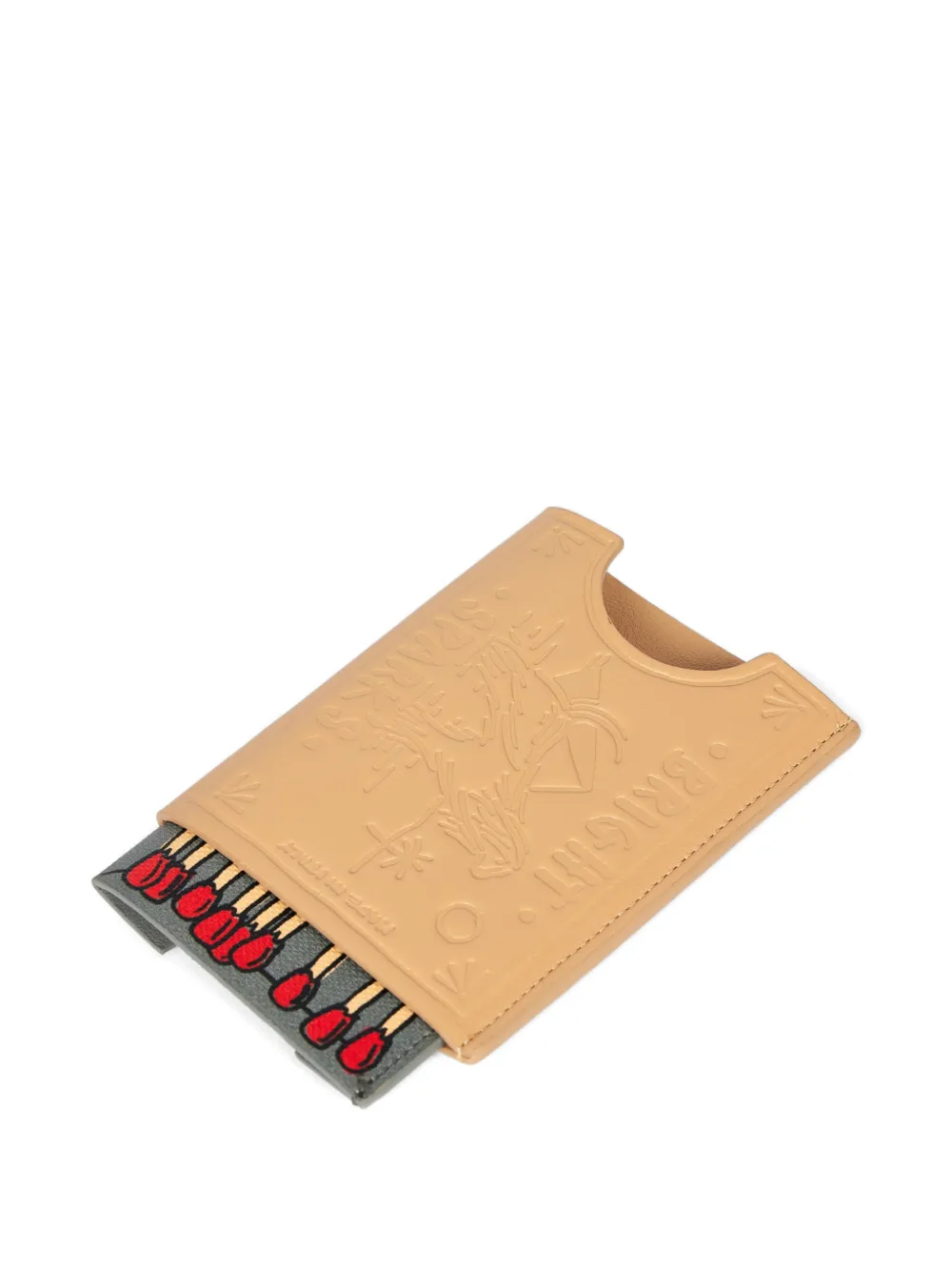 Paul Smith Pasjeshouder met reliëf Beige