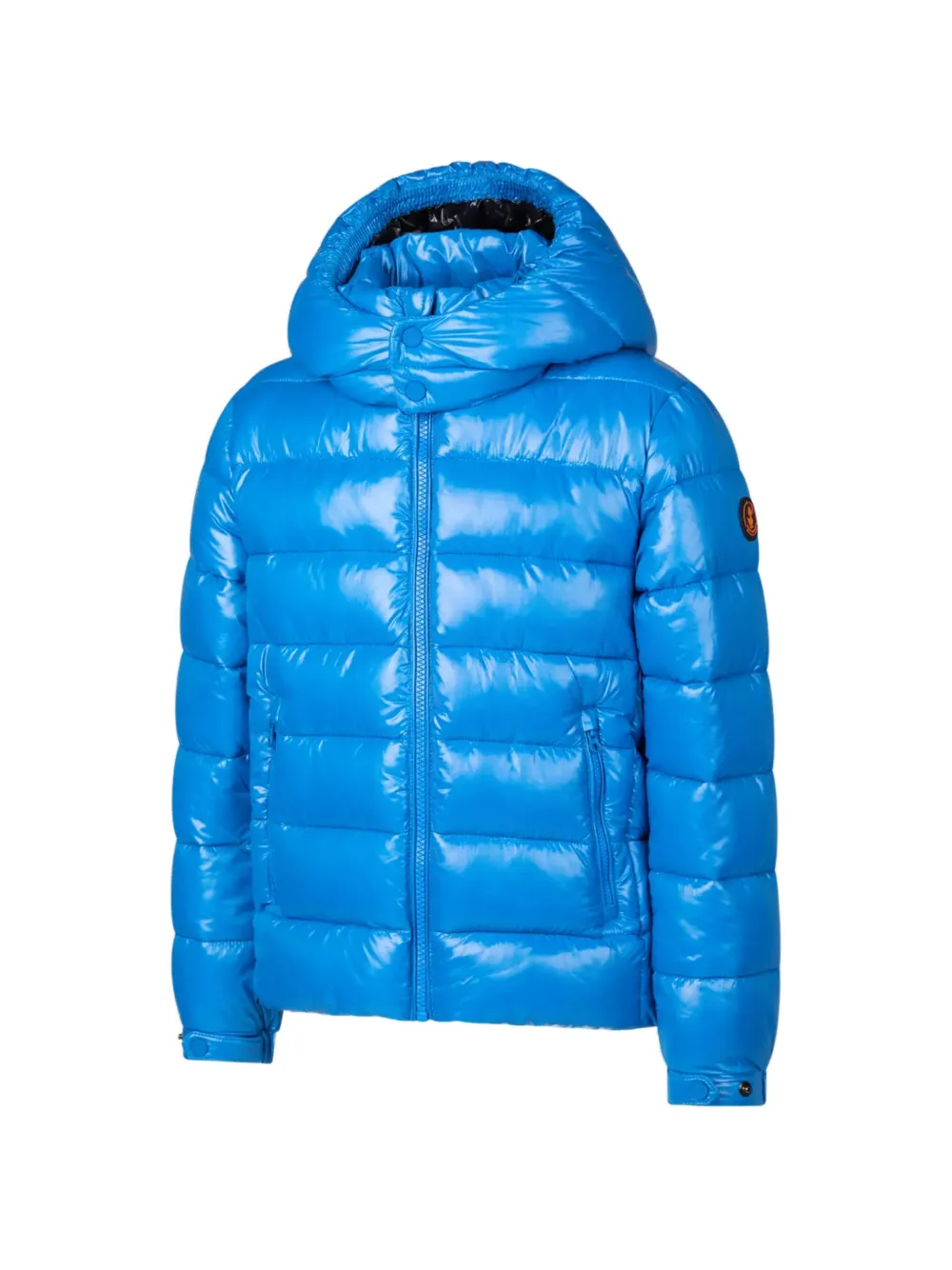  Save The Duck Piumino Con Cappuccio - Blu 
