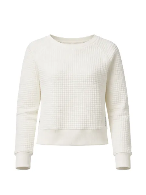 Reebok crewneck textured sweatshirt