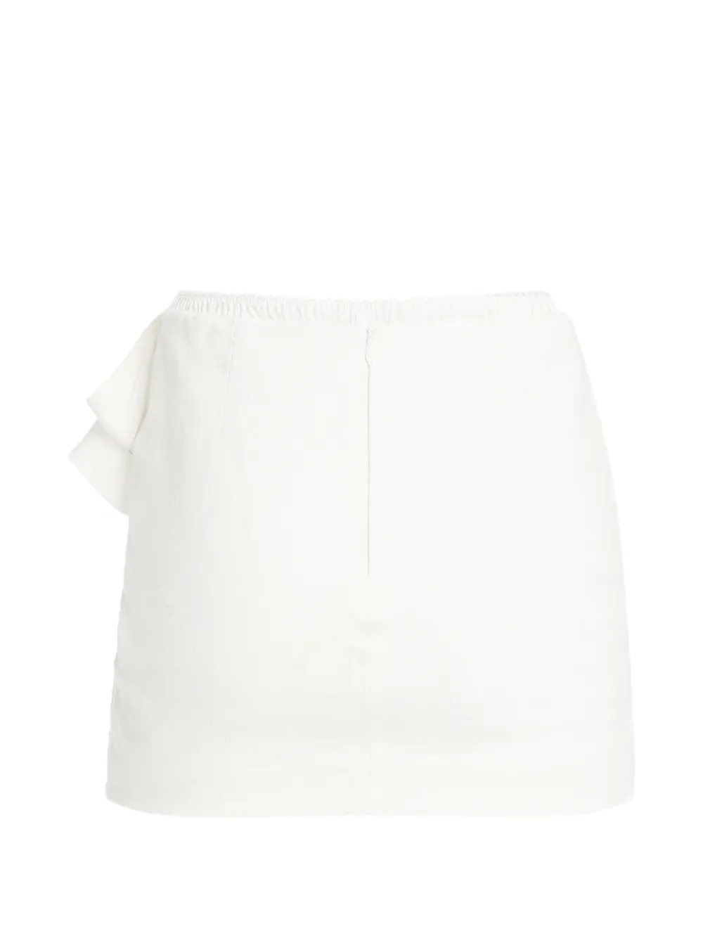 SHUSHU TONG Mini-rok met ruches Wit