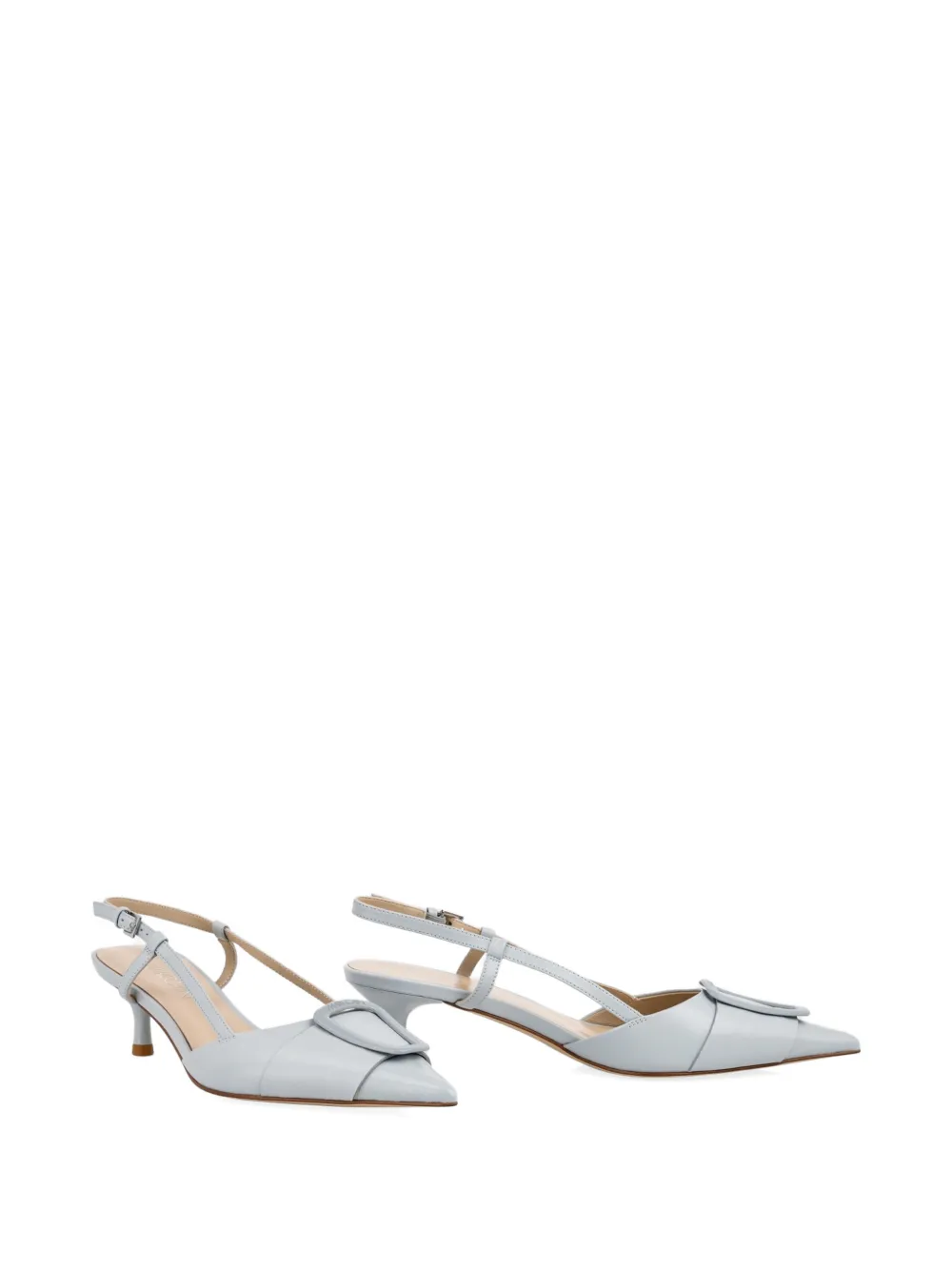 MARCCAIN Leren slingback pumps Blauw