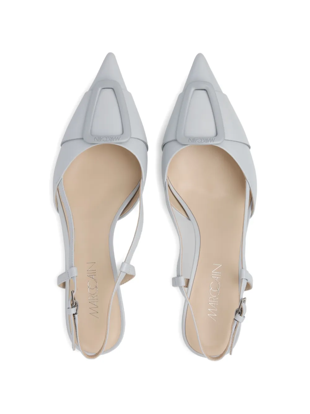 MARCCAIN Leren slingback pumps Blauw