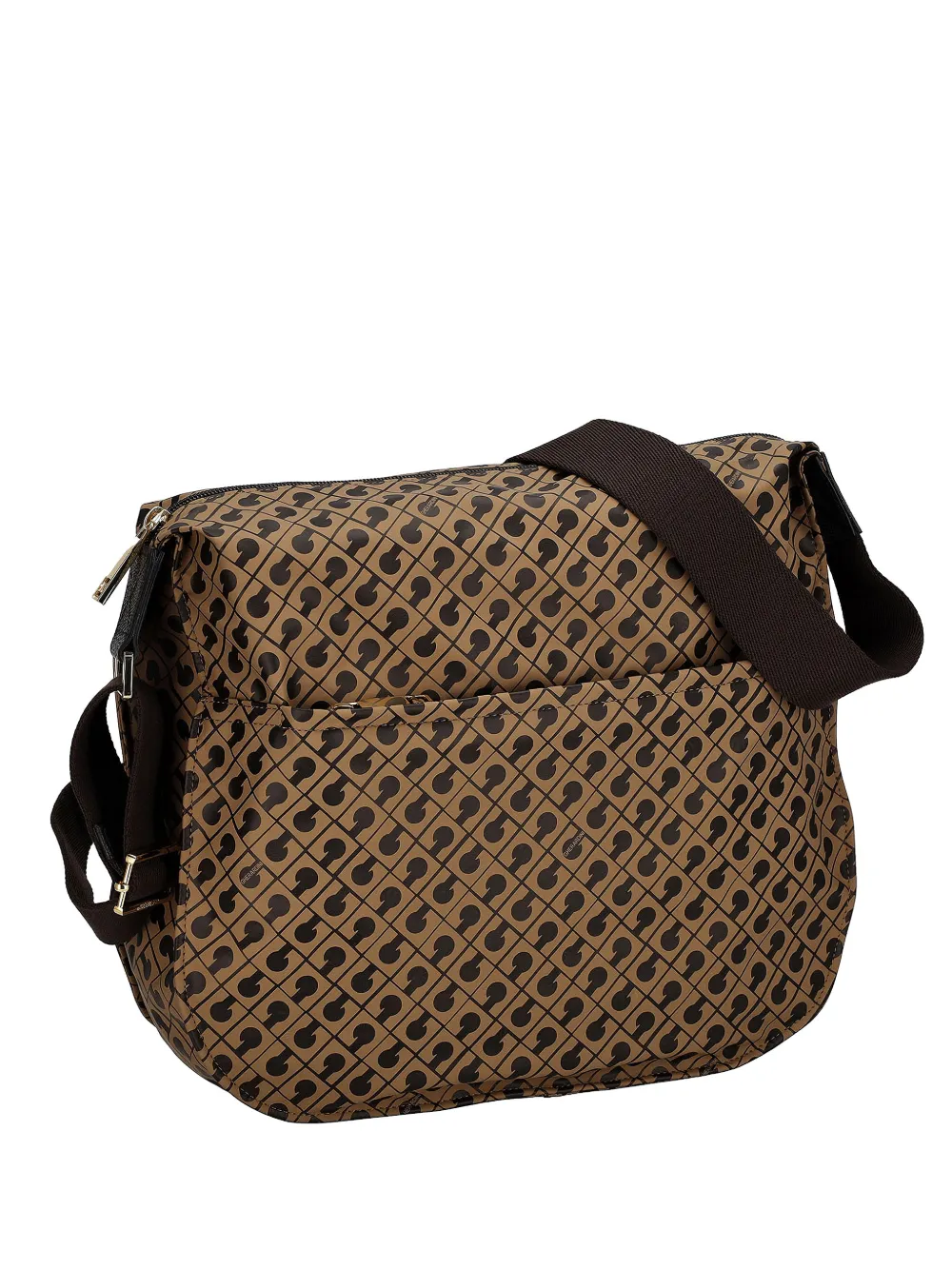 Gherardini patterned backpack - Marrone