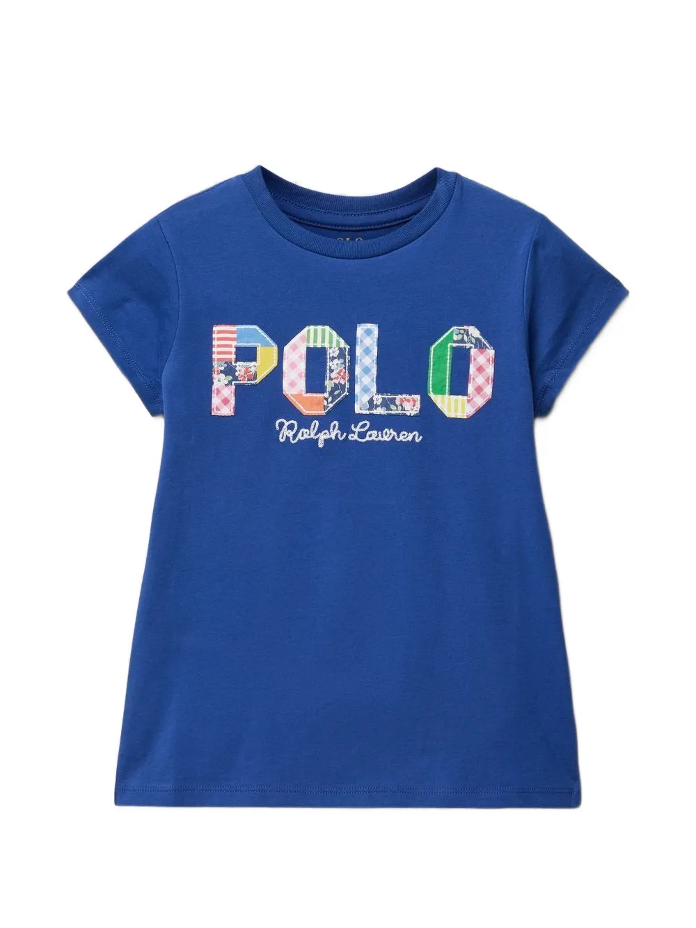 POLO RALPH LAUREN KIDS logo-print T-shirt - Blu