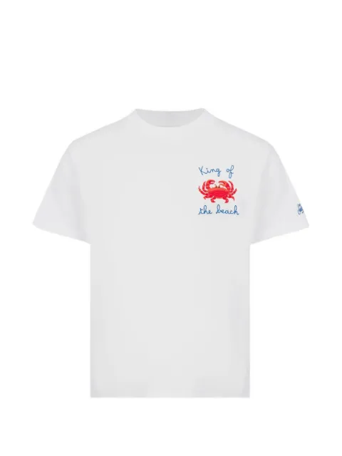 MC2 Saint Barth camiseta con bordado gráfico