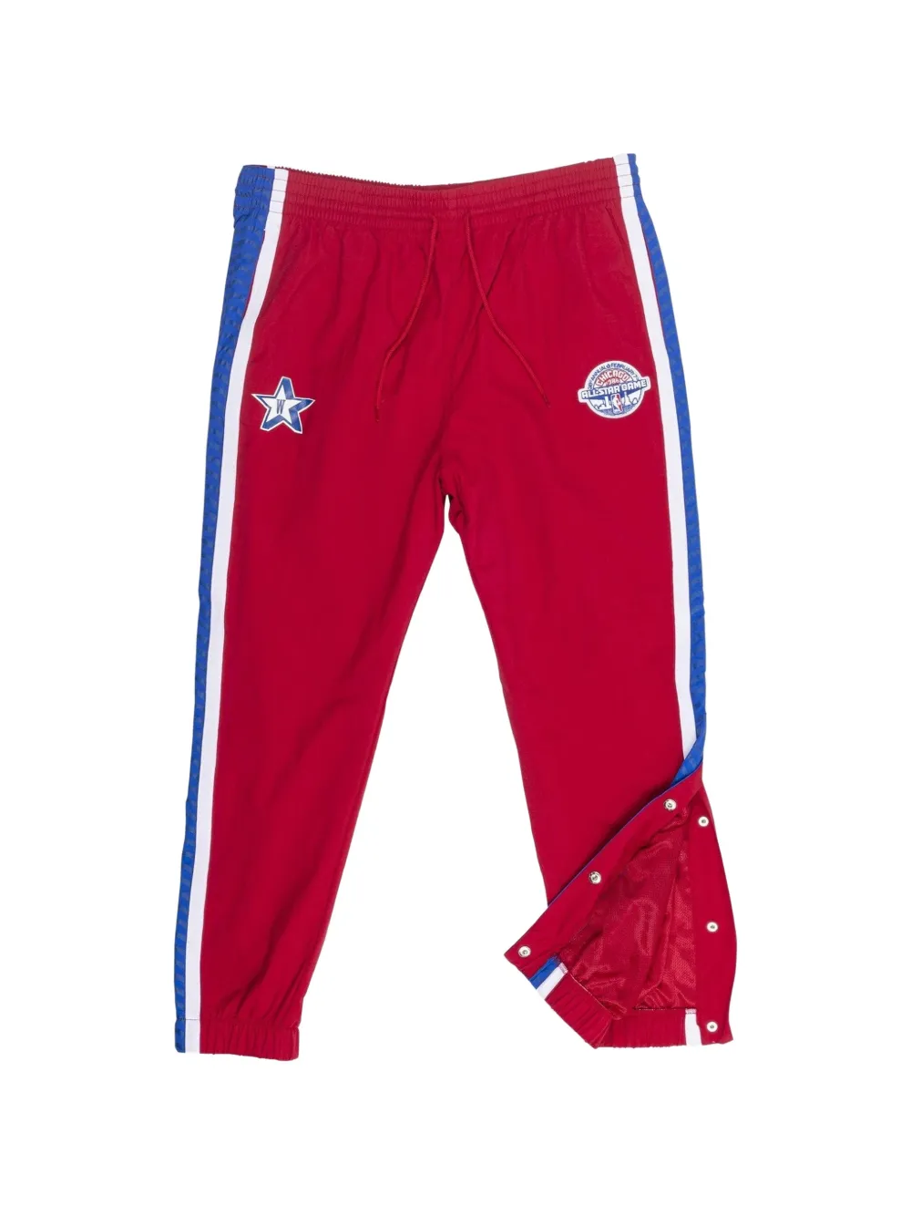 Mitchell & Ness elasticated drawstring shorts - Rosso