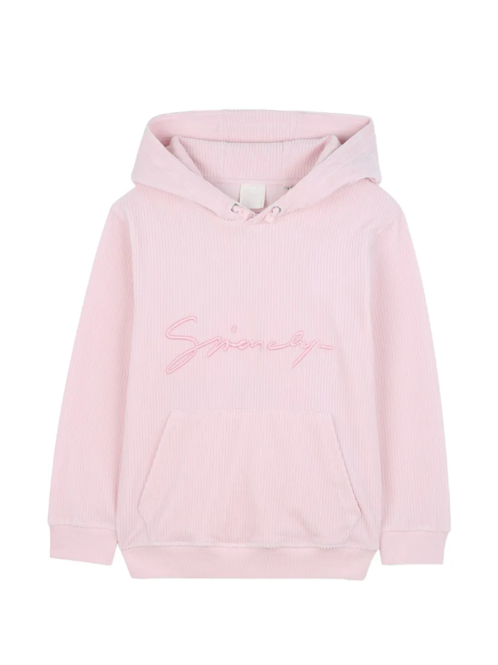 Givenchy Kids corduroy hoodie - Rosa