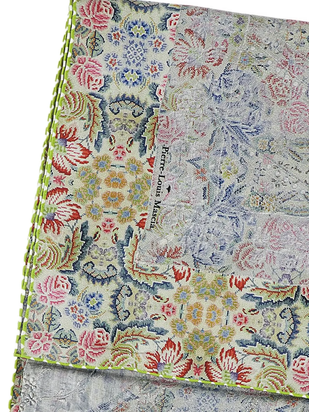  Pierre-louis Mascia Floral Print Scarf - Blue 