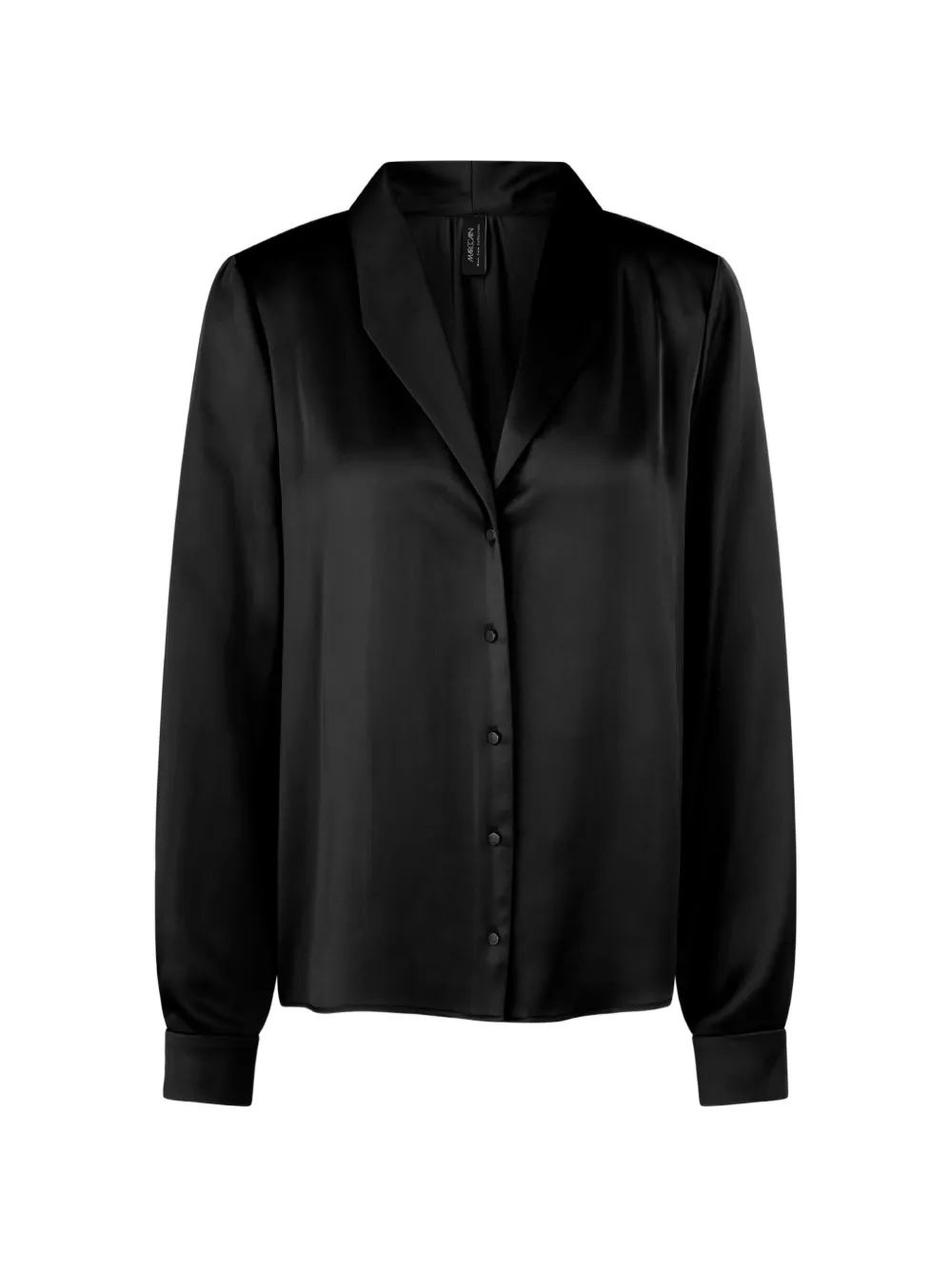 MARCCAIN buttoned collar blouse - Nero