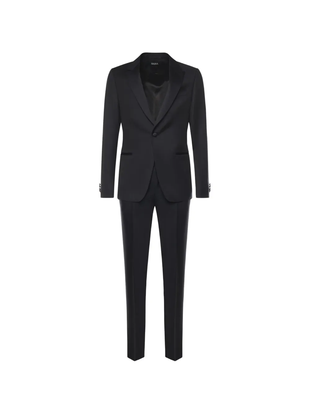 Zegna single-breasted suit - Blu