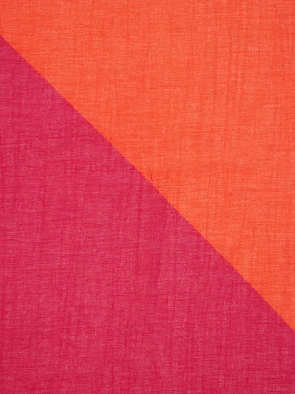 Paul Smith Sjaal met colourblocking Rood