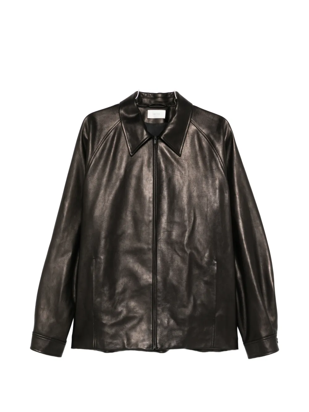 The Row leather jacket - Nero