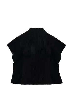 CFCL Ribbed Top | Black | FARFETCH ZA