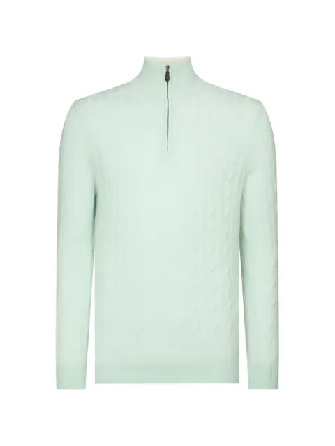 N.Peal suéter con medio cierre