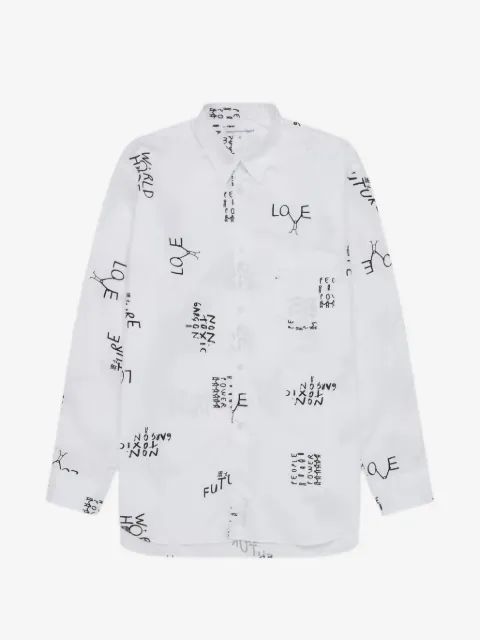 Comme Des Garçons Shirt printed shirt