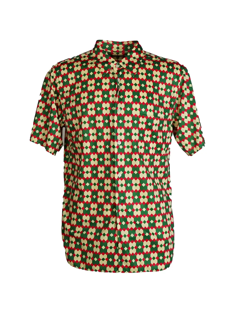 Comme des Garçons Homme Plus printed shirt - Verde
