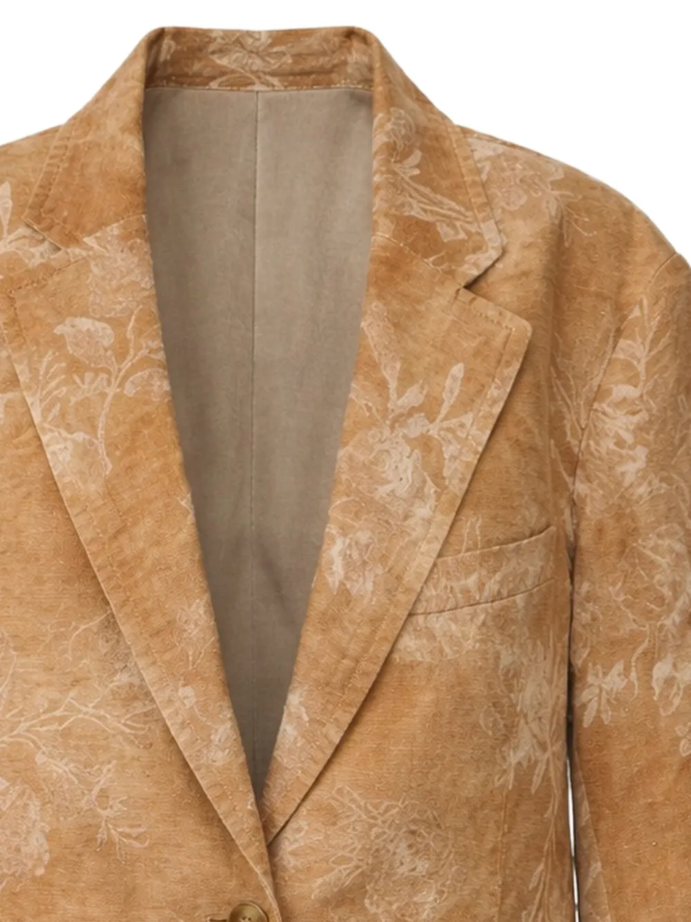  R13 Single-breasted Blazer - Neutrals 