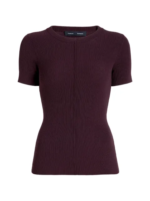 Proenza Schouler Sky ribbed-knit T-shirt
