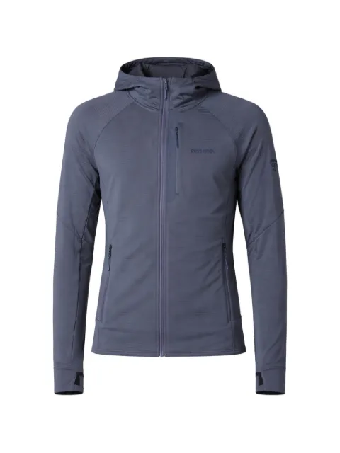 Rossignol texture hooded mid-layer jacket