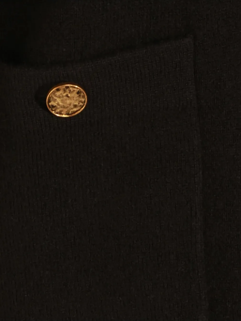  Toteme Button Front-pocket Cardigan - Black 