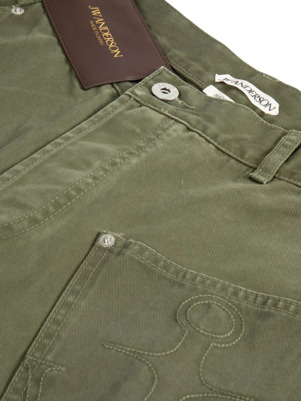  Jw Anderson Panelled Trousers - Green 