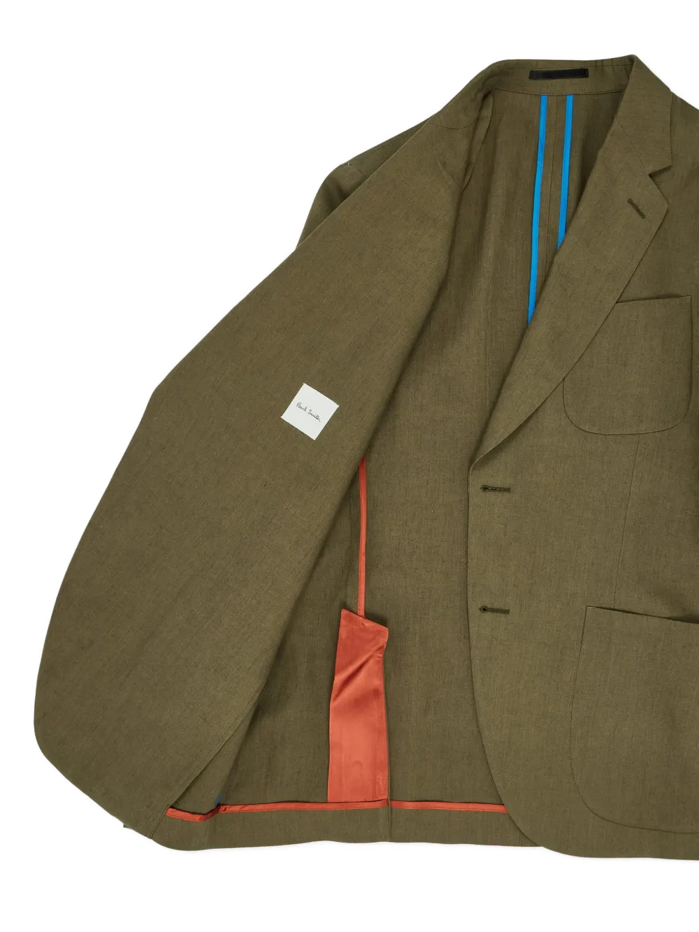Paul Smith Lichtgewicht linnen blazer Groen