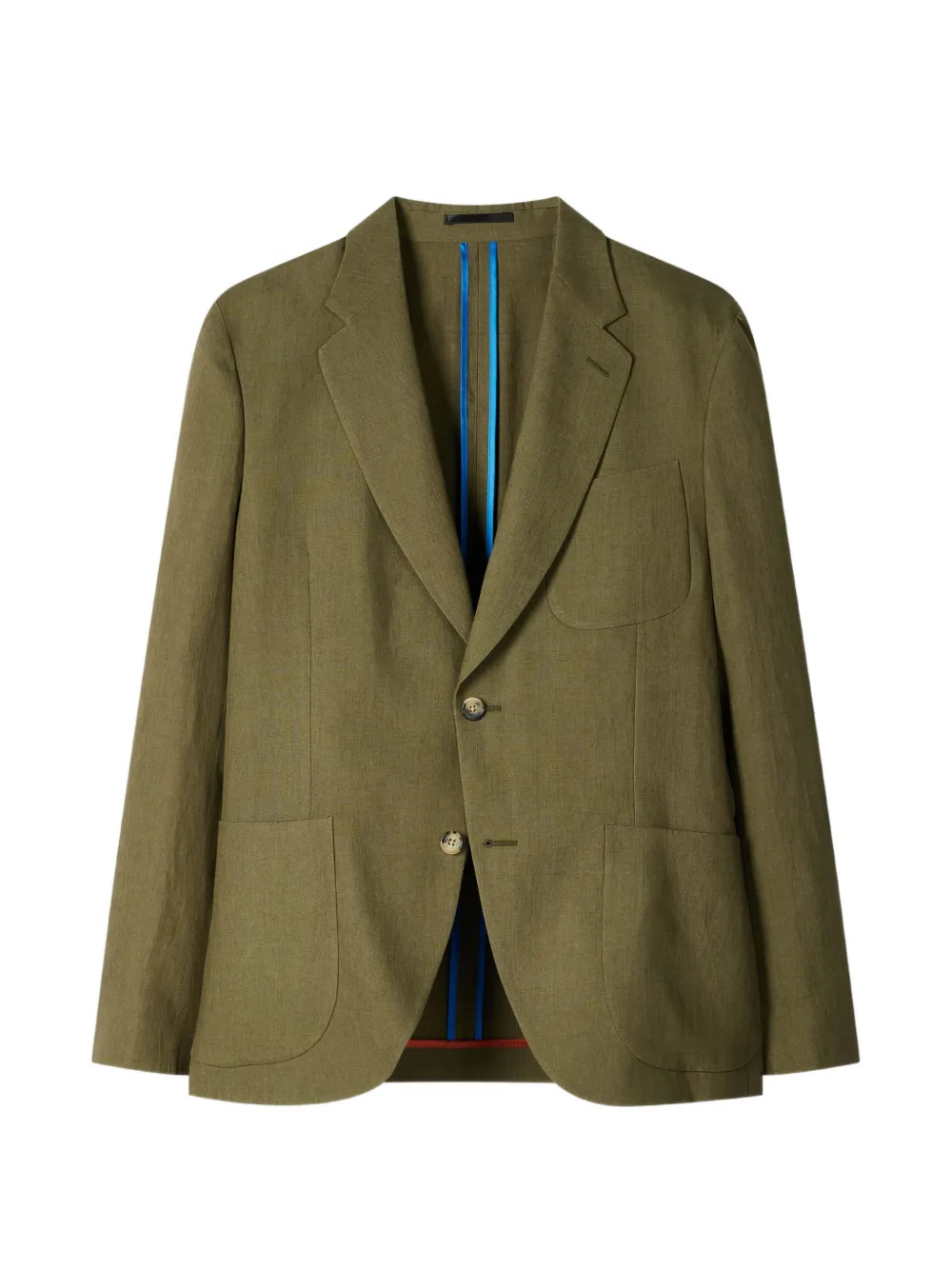 Paul Smith lightweight linen blazer - Verde