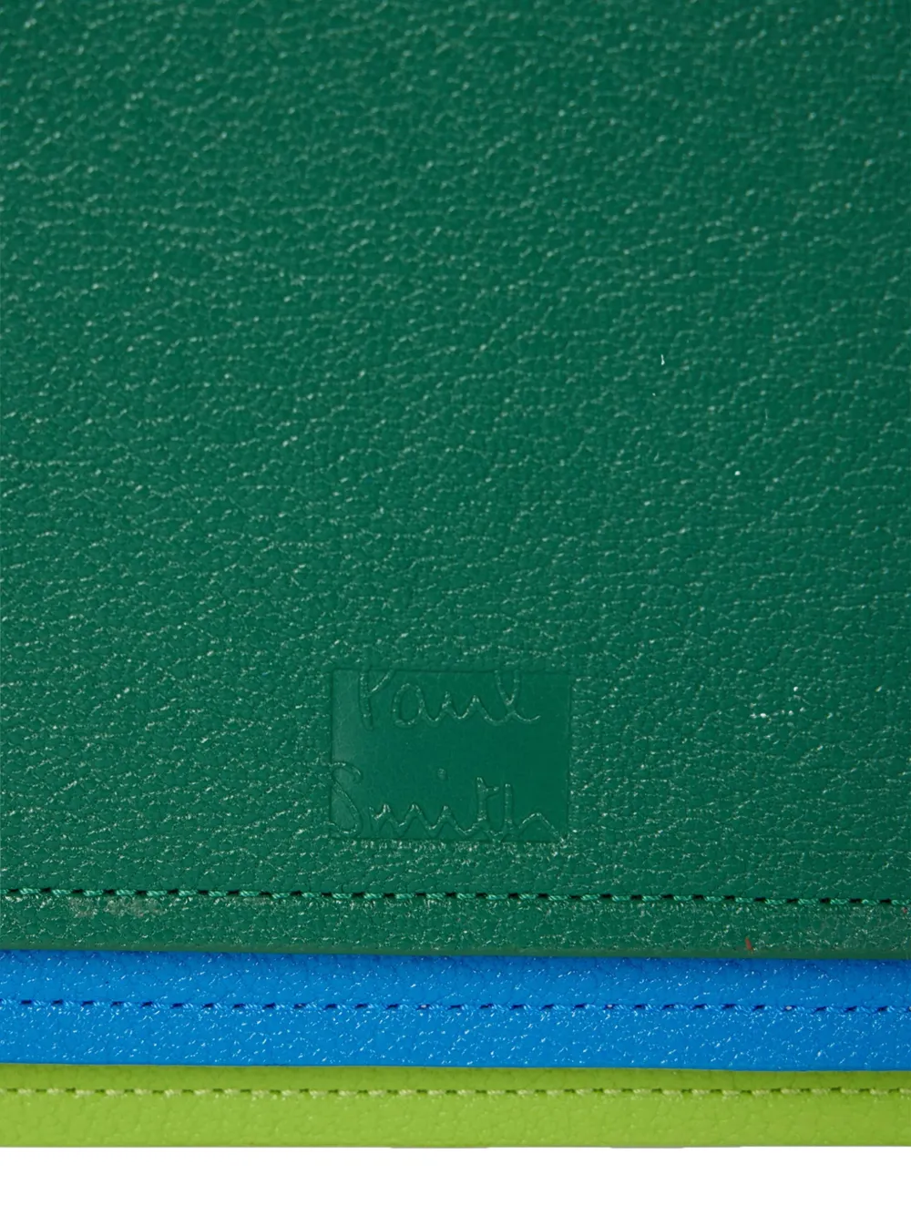 Paul Smith Gelaagde portemonnee met rits Groen