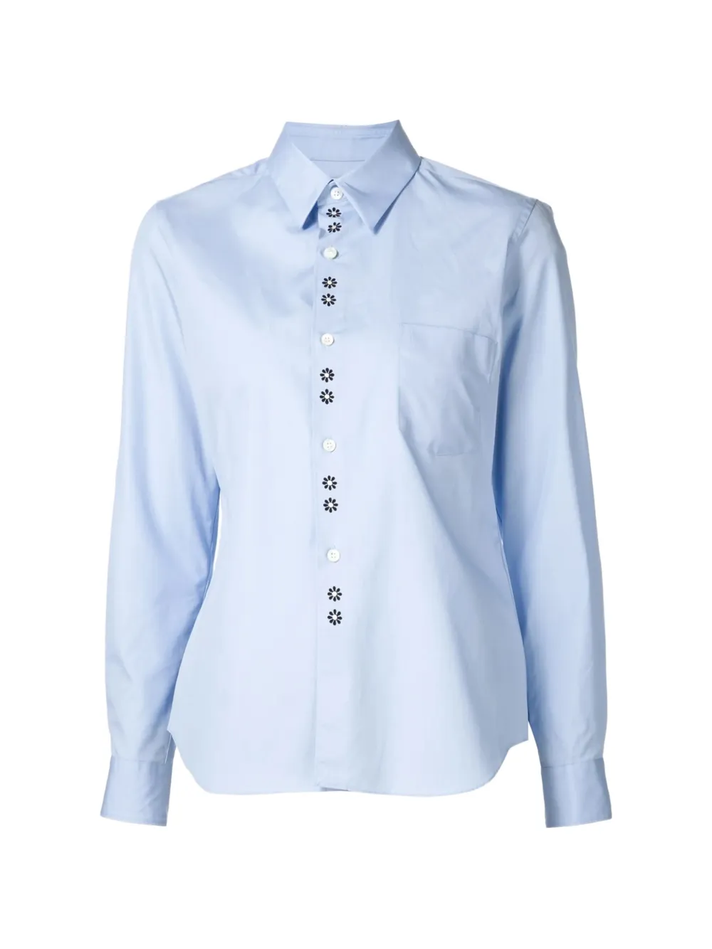 Comme Des Garçons Girl long sleeve shirt - Blau