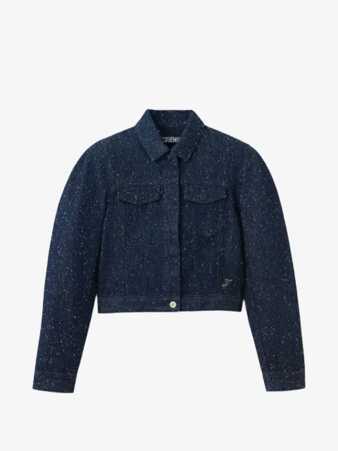 Jacquemus veste The Ovalo de Nîmes en jean