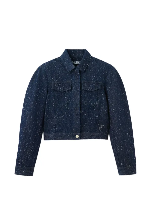 Jacquemus The Ovalo de-Nîmes デニムジャケット | ブルー | FARFETCH JP