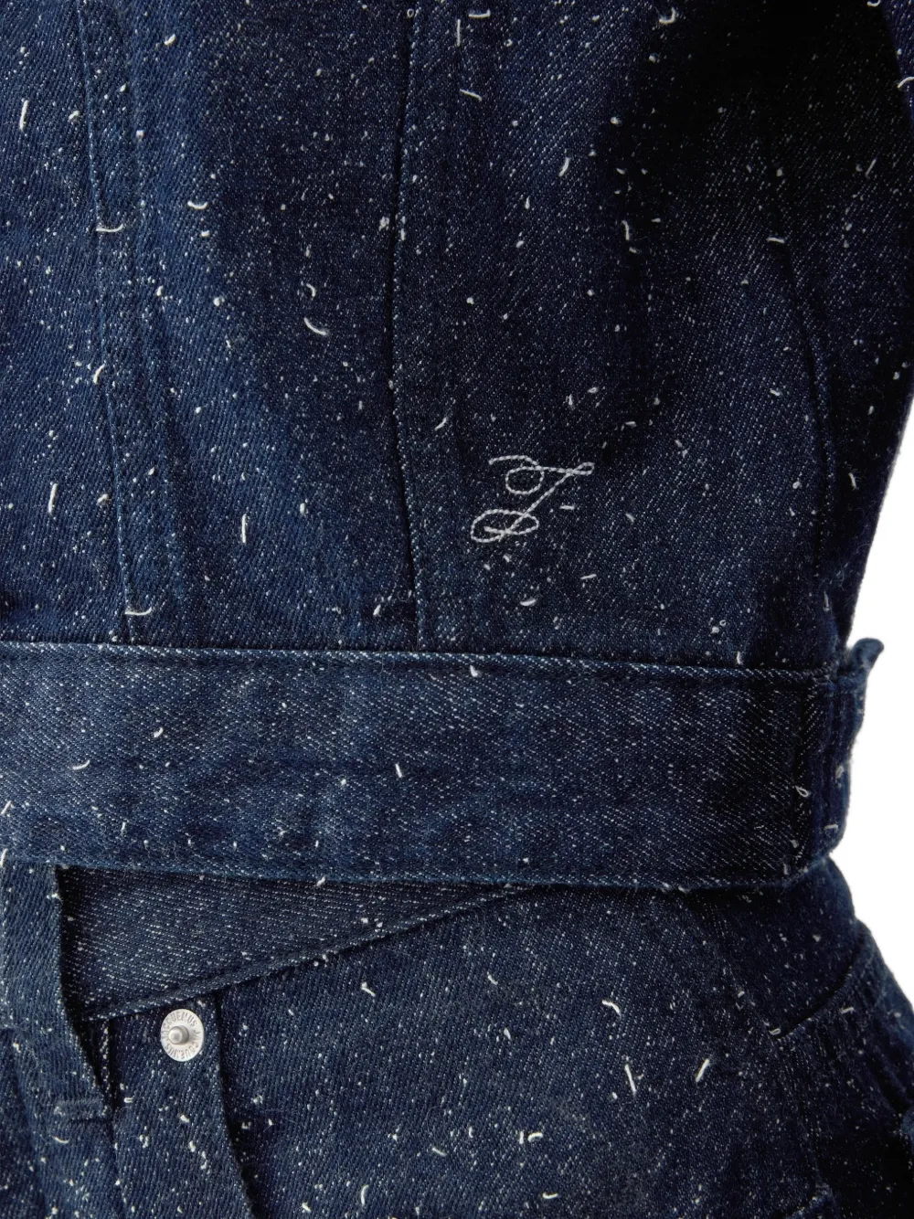 Jacquemus The Ovalo de-Nîmes デニムジャケット | ブルー | FARFETCH JP