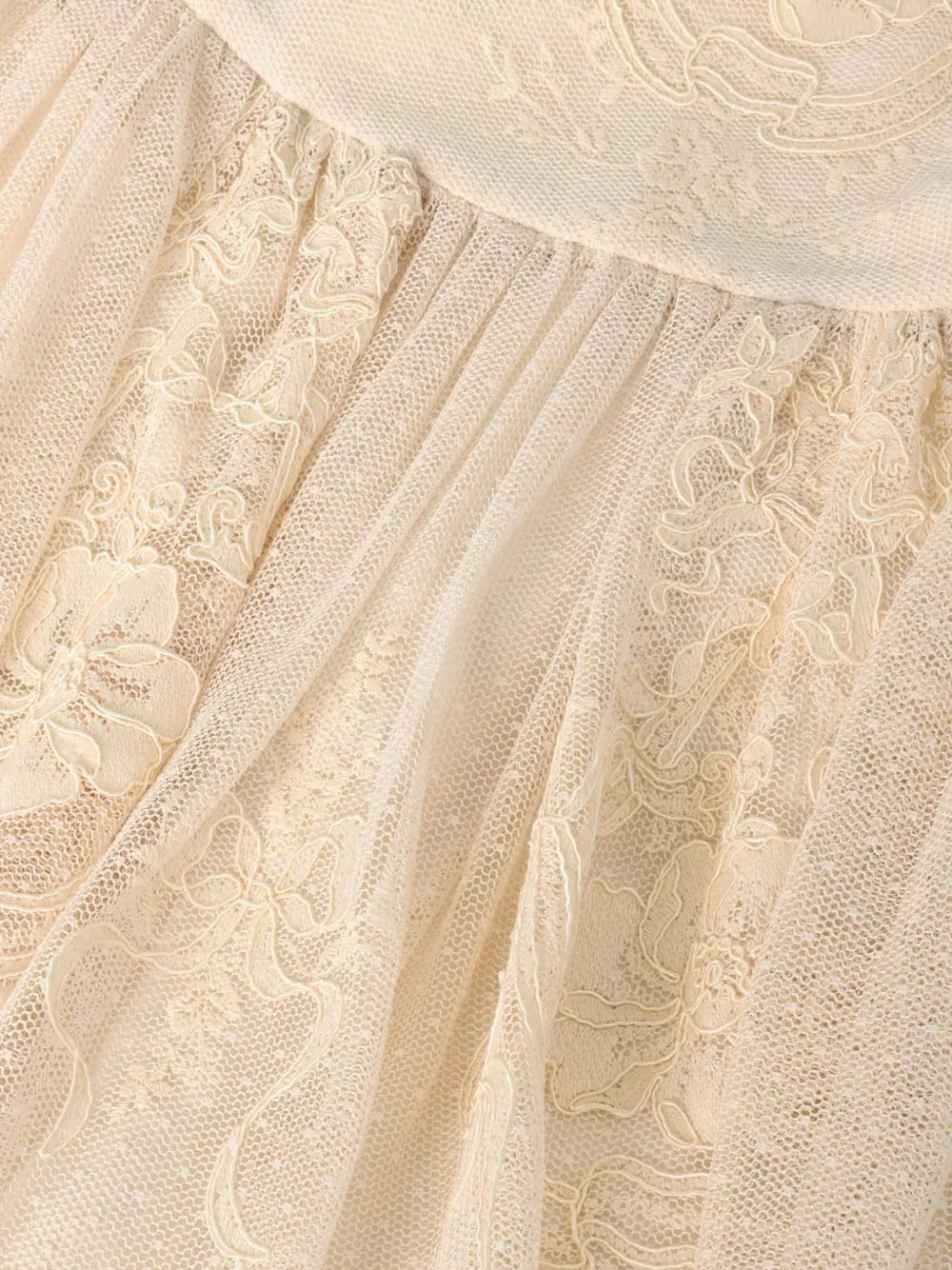  Zimmermann Luna Lace Maxi Skirt - Neutrals 