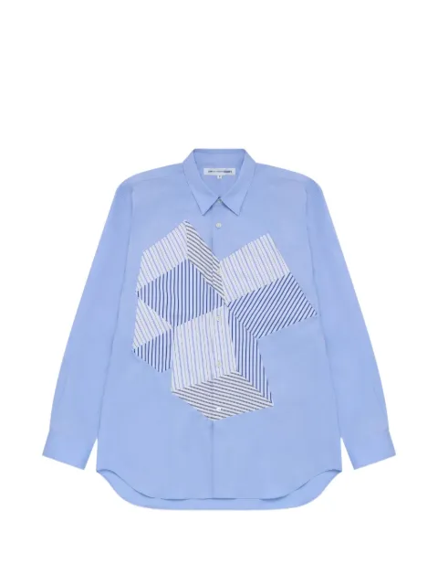 Comme Des Garçons Shirt 스트라이프 디테일 셔츠