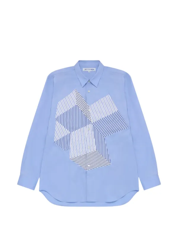 Comme Des Garçons Shirt ストライプ シャツ | ブルー | FARFETCH JP