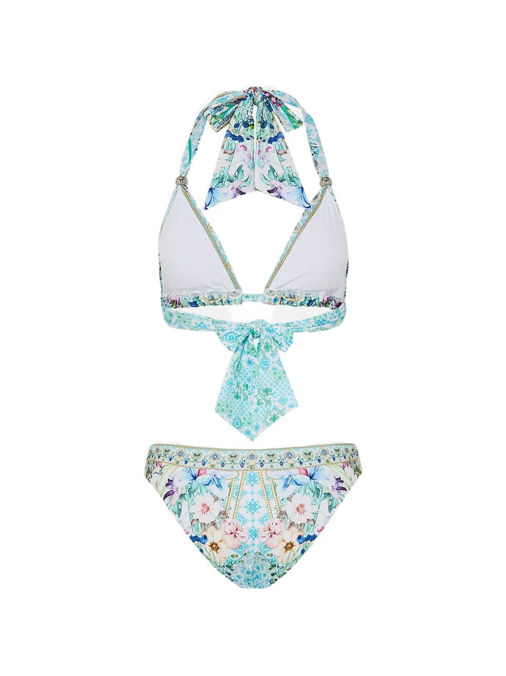  Camilla Bikini Con Lazo - Azul 