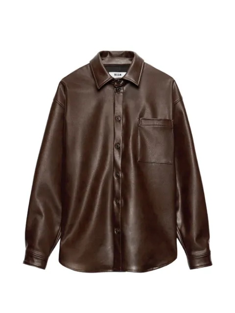 MSGM pocket shirt