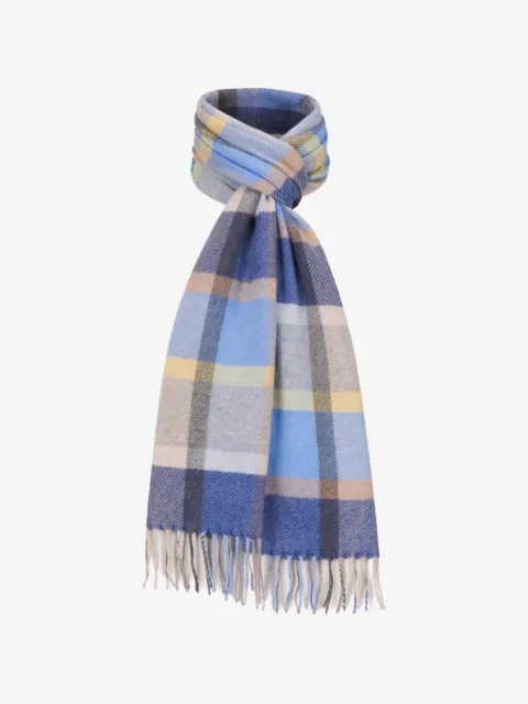 Chelsey Imports plaid cashmere scarf