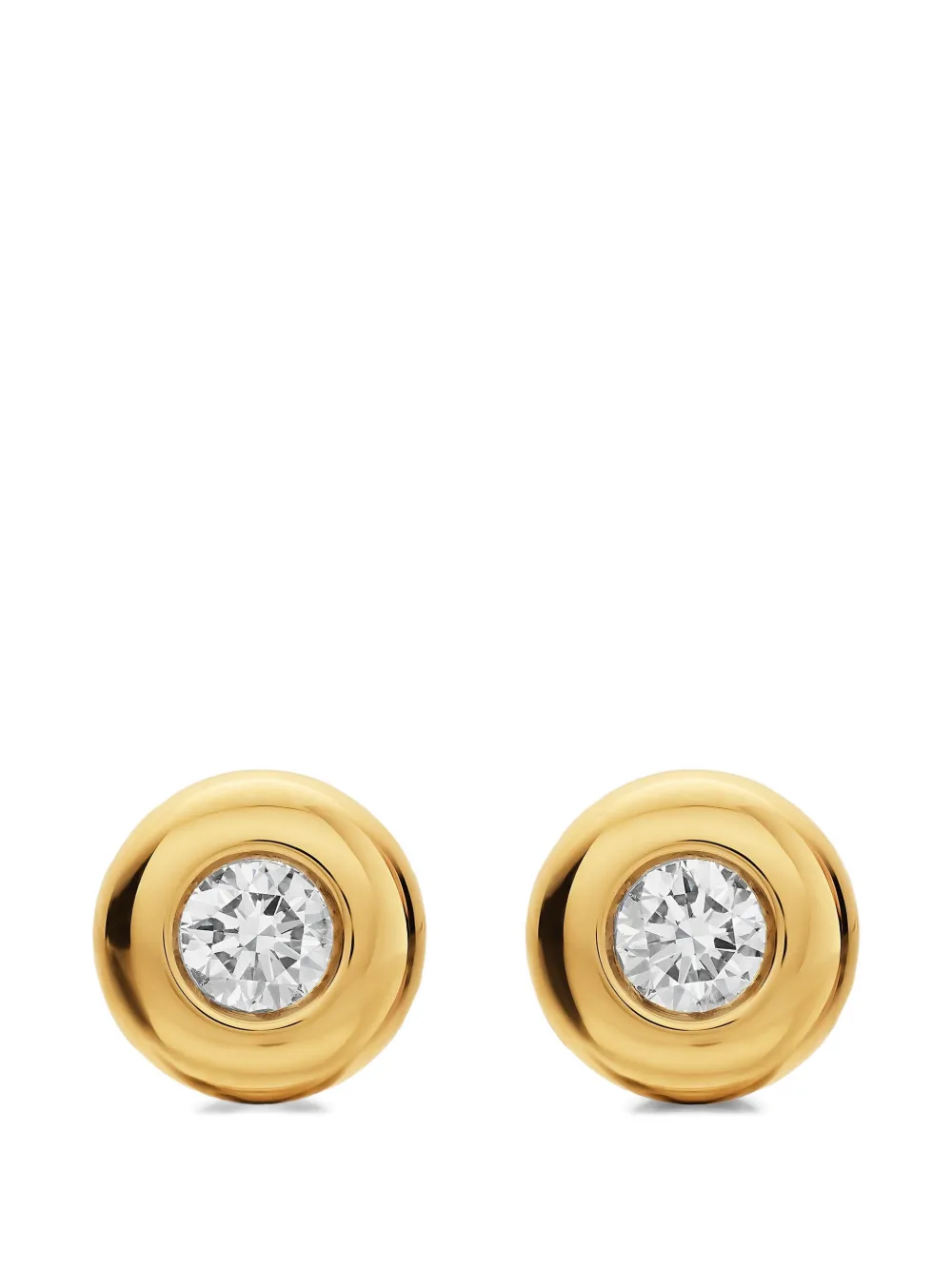 David Yurman bezel set stud earrings · OS